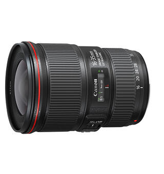 Canon EF 16-35mm f/4 L IS USM Vidvinkelobjektiv med høy presisjon
